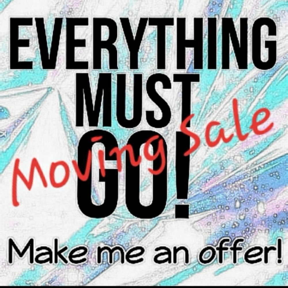 Moving in a week!! Everything must go! Will accept reasonable offers!